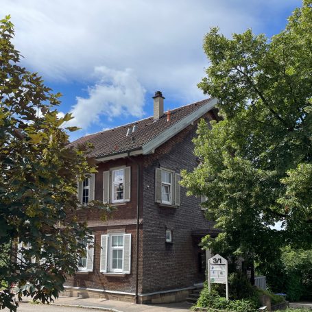 Eingang zur Heimatstube im Alten Schulhaus Altes Schulhaus